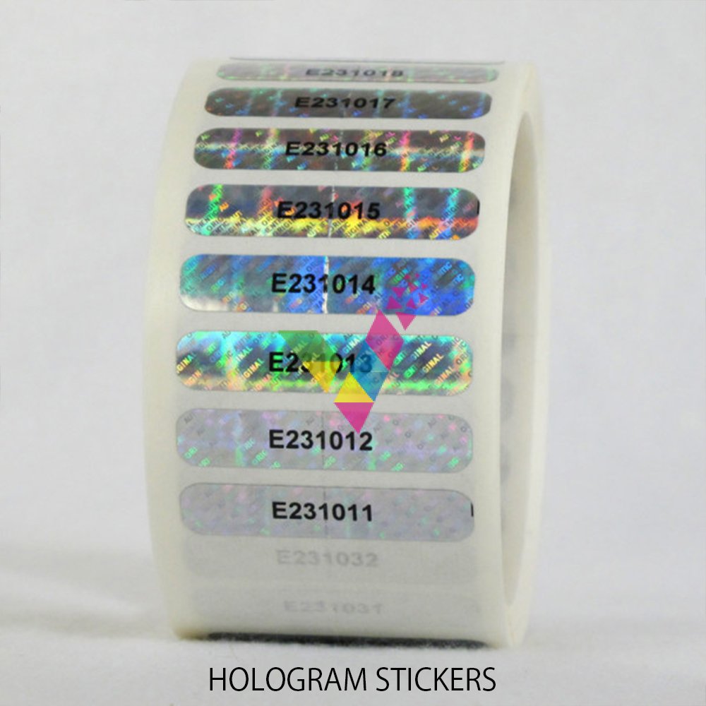 Hologram stickers
