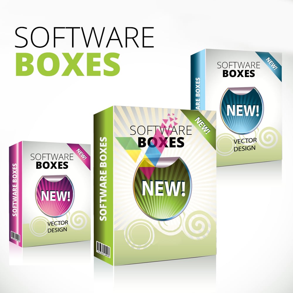 Software boxes