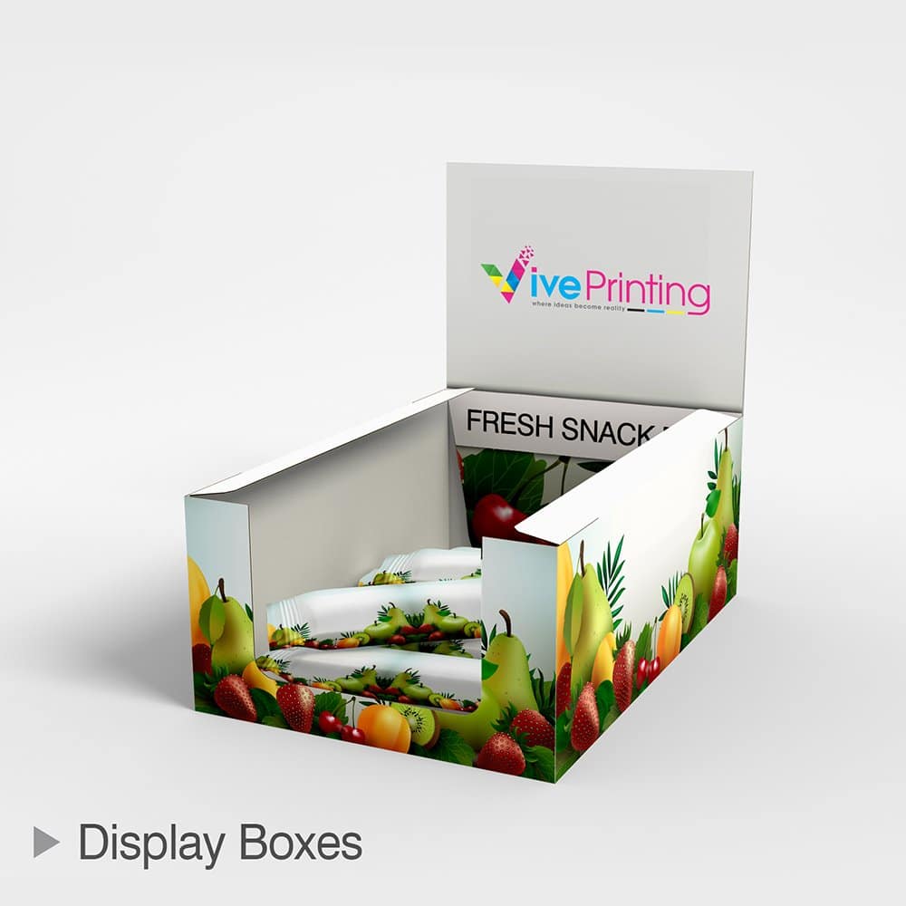 custom display boxes - Viveprinting